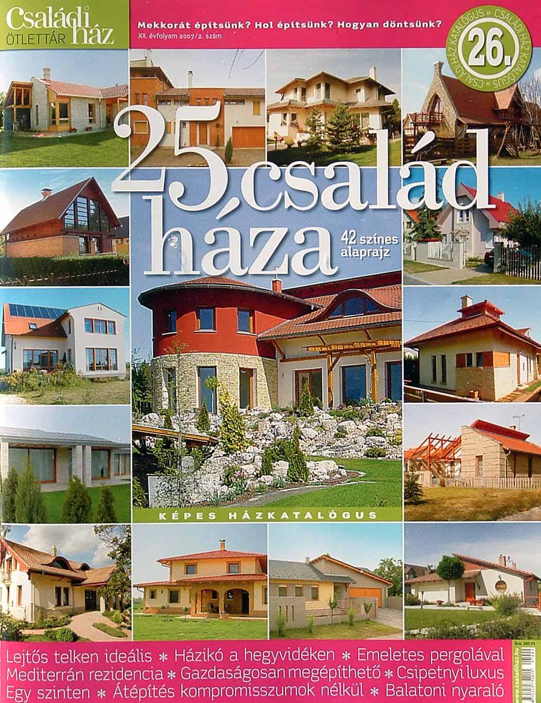 Csal�di h�z �tlett�r XII. �vfolyam 2007/2. sz�m