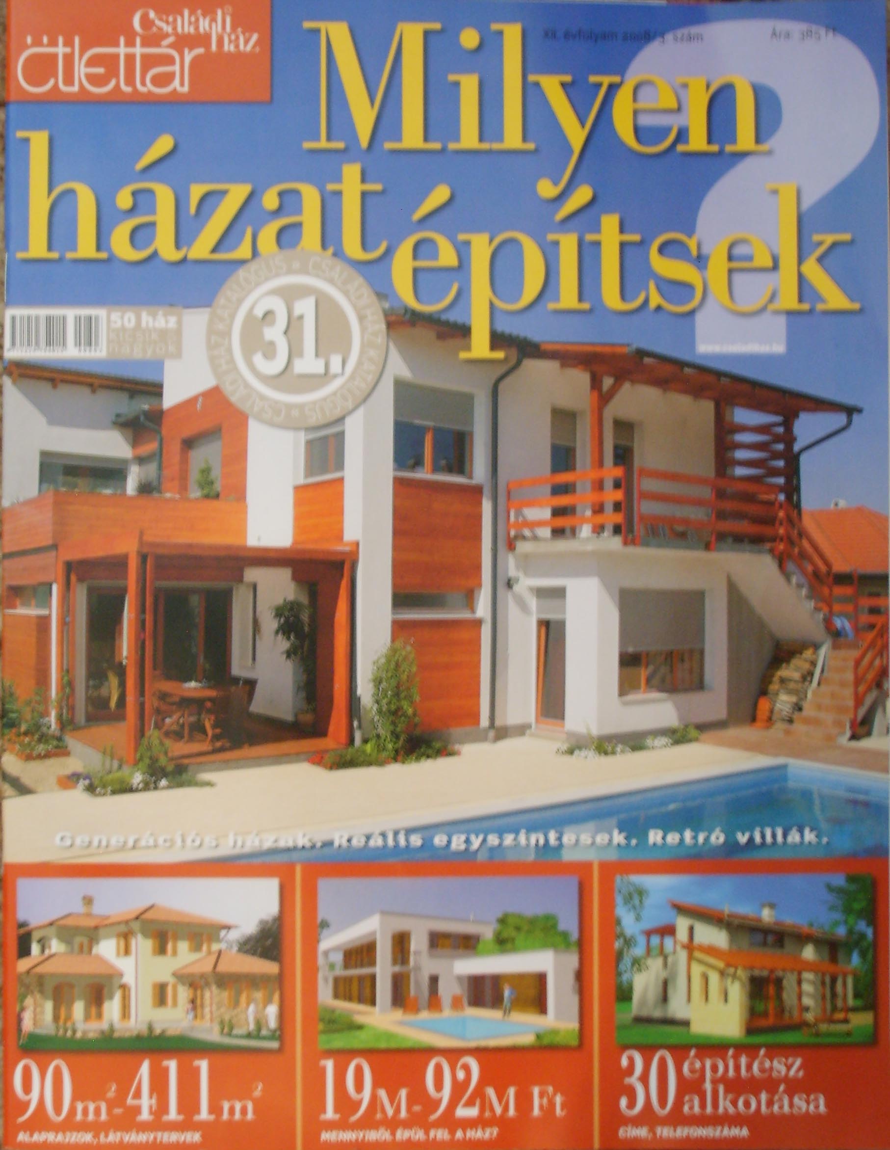 Csal�di h�z �tlett�r XII. �vfolyam 2008/3. sz�m